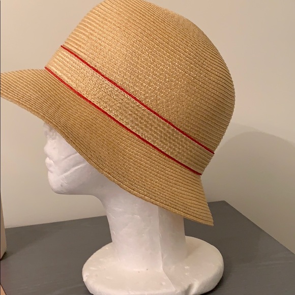 Elegant straw summer hat - Picture 3 of 4